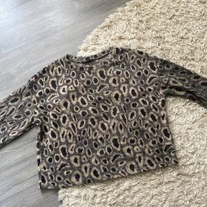 Zara Printed Crewneck